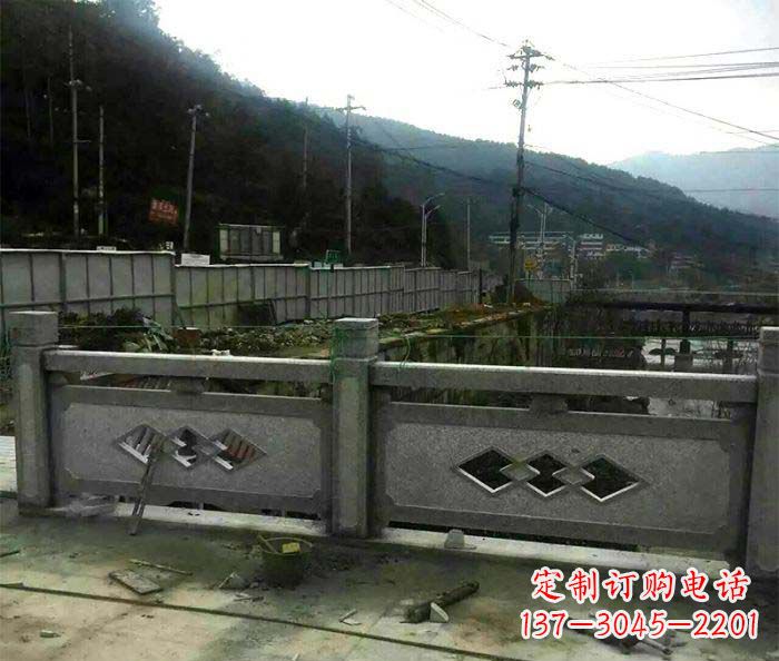 辽阳园林景观仿古石浮雕栏板 (2)