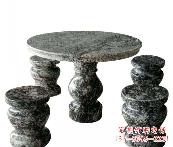 辽阳园林景观圆形石桌凳