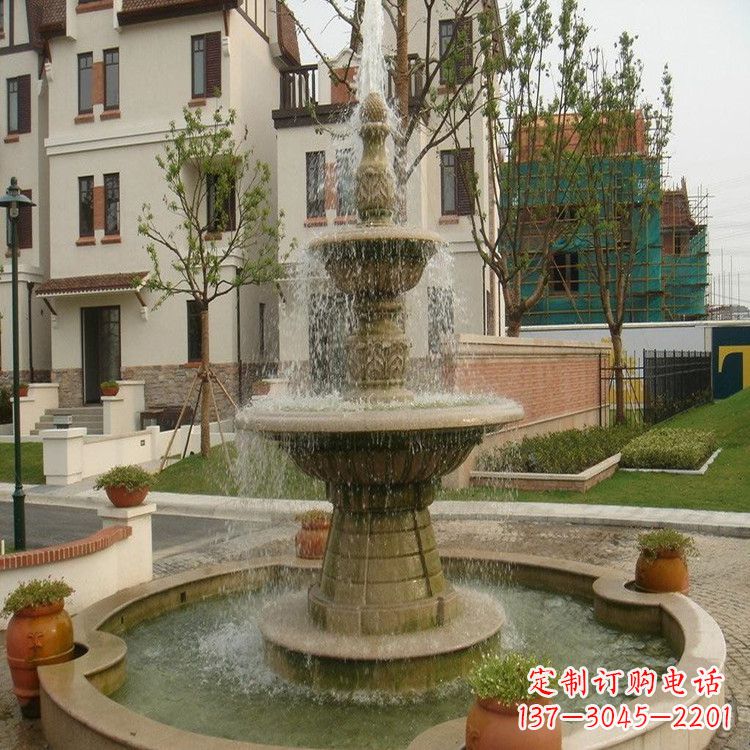 辽阳园林石雕喷泉