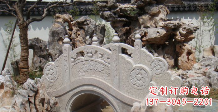 辽阳园林小型石拱桥