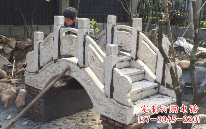 辽阳园林小型石拱桥 (2)