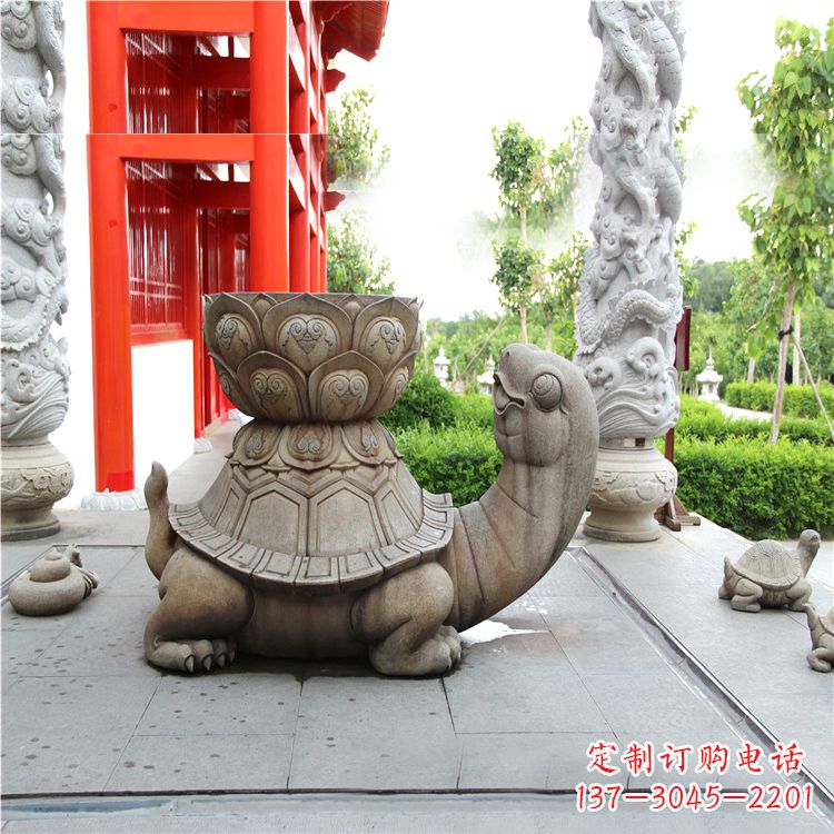 辽阳长寿龟乌龟石雕
