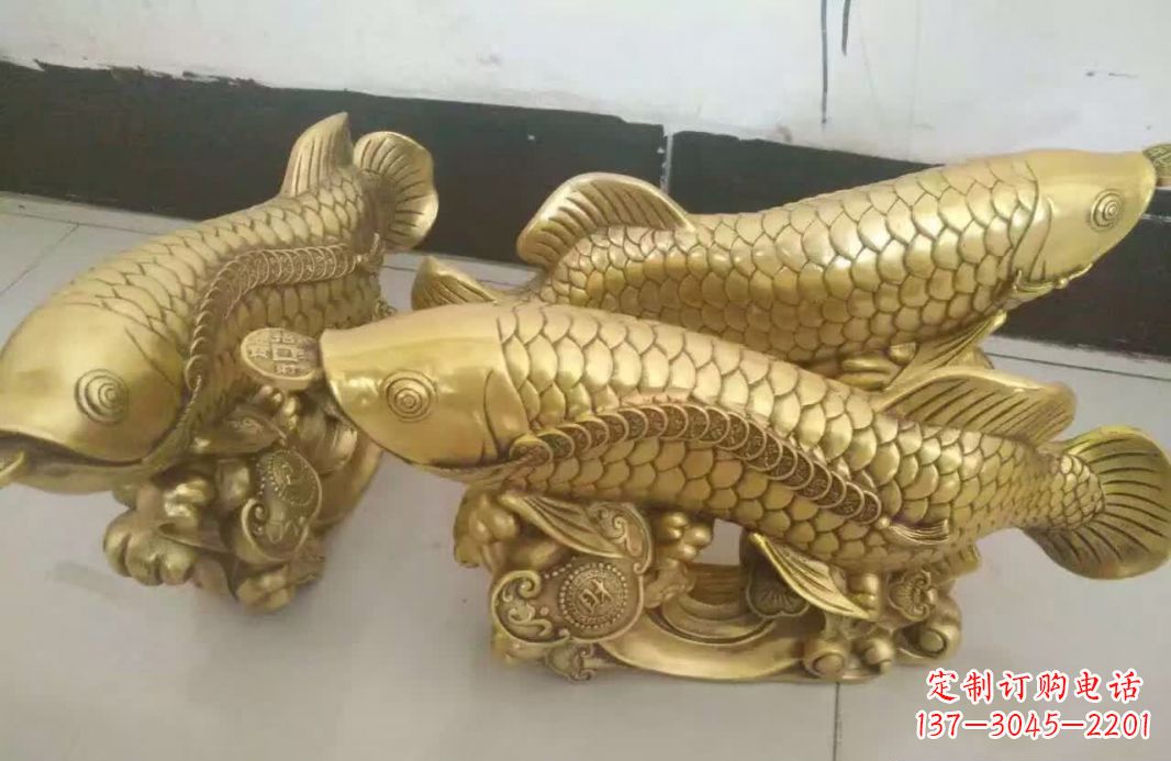 辽阳招财金龙鱼雕塑