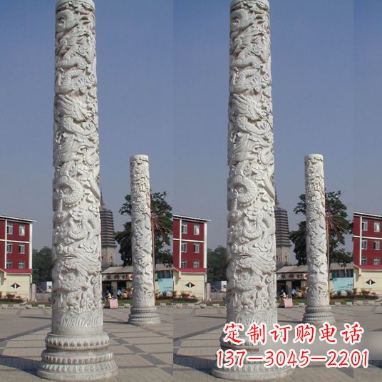 辽阳中国龙柱雕塑