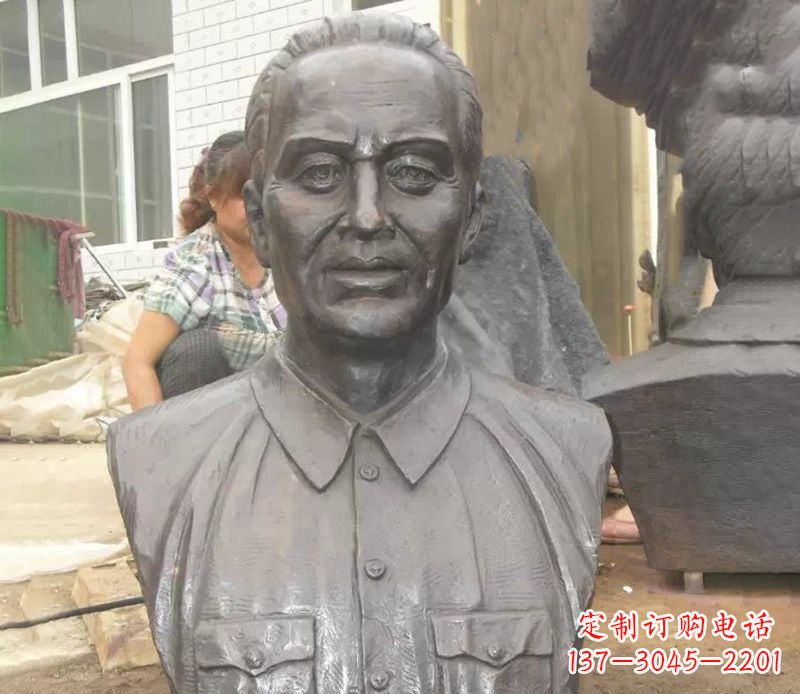 辽阳中国名人人物胸像铜雕