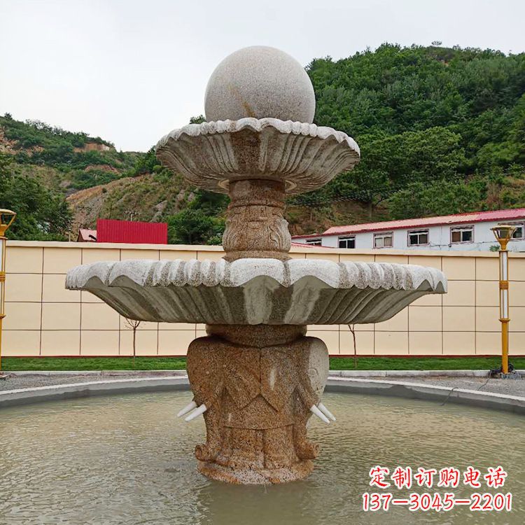 辽阳中式喷泉石雕