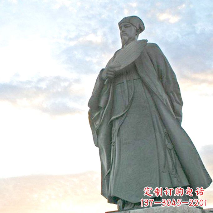 辽阳诸葛亮雕塑-三国著名历史人物雕像