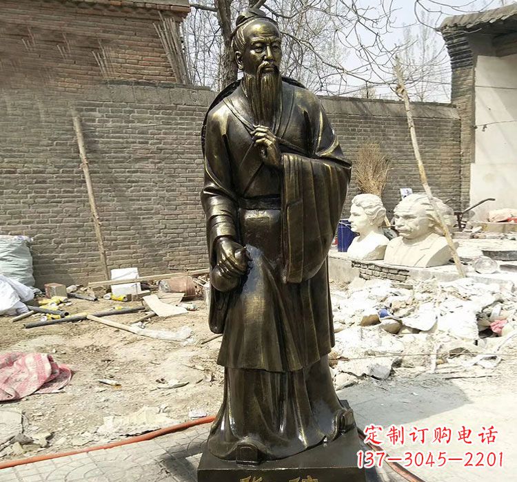 辽阳铸铜古代名医华佗