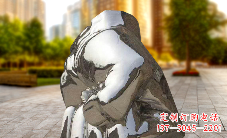 辽阳不锈钢拳头广场景观雕塑