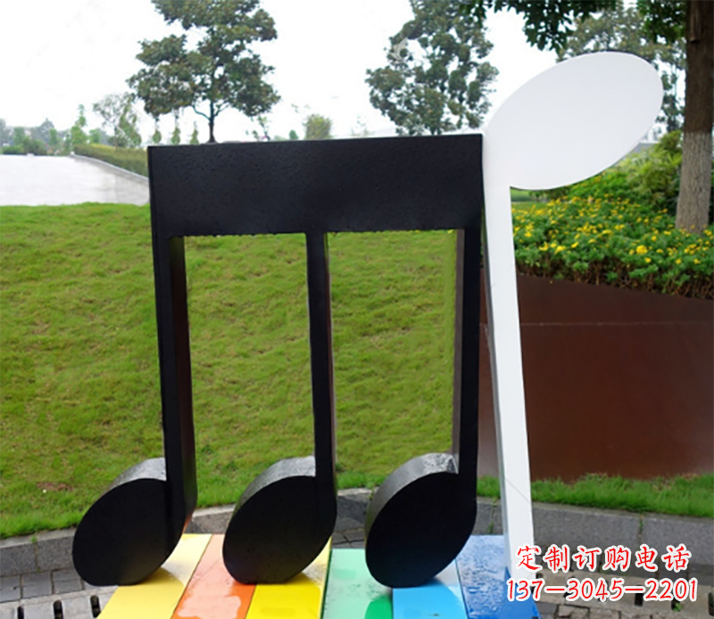 辽阳音符雕塑不锈钢