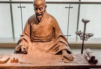 辽阳祖冲之圆周率情景小品雕塑-中国古代数学家著名历史人物